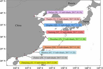 Differentiation and Temperature Adaptation of Pampus Echinogaster Based on Genome-Wide SNPs